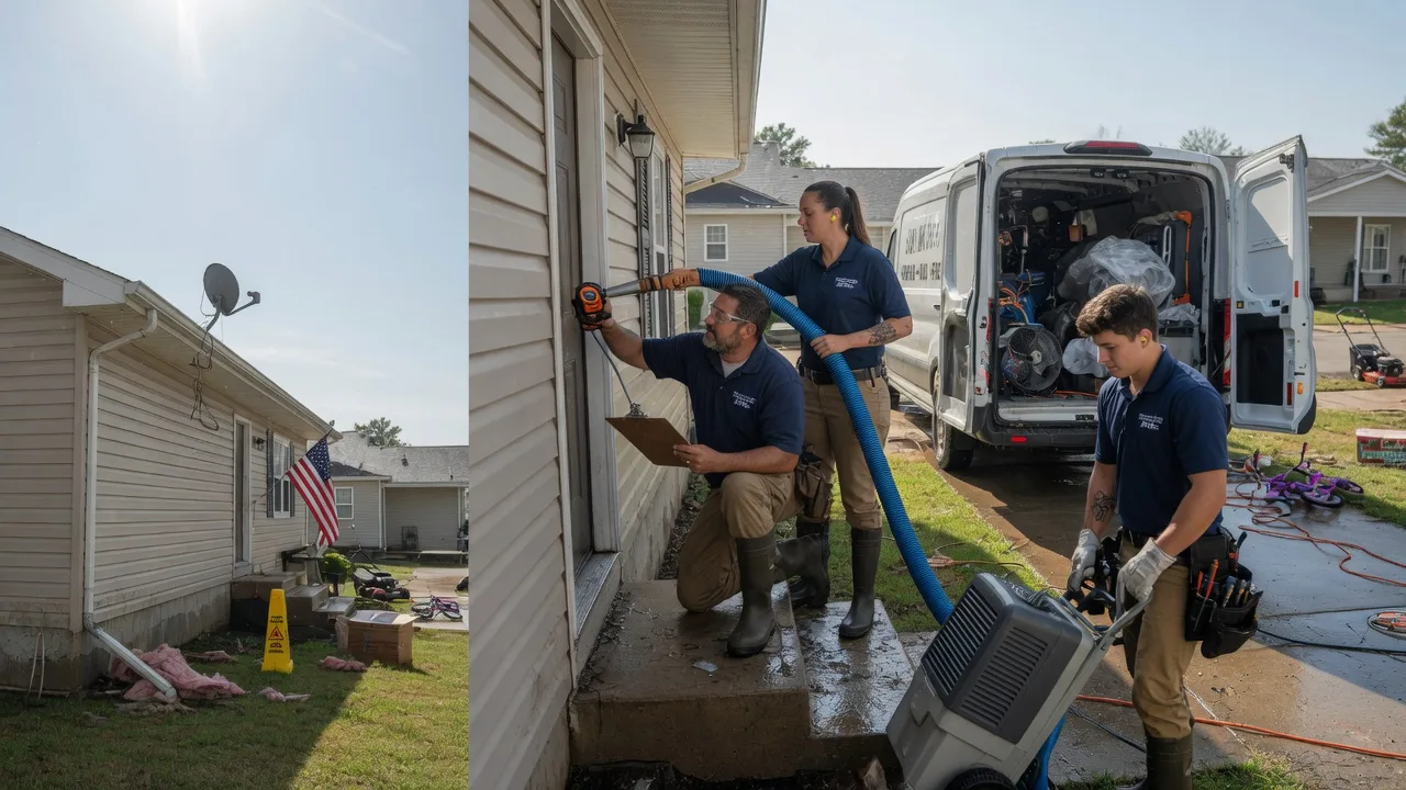 Ceiling Water Damage Restoration in Goodland, MN near me